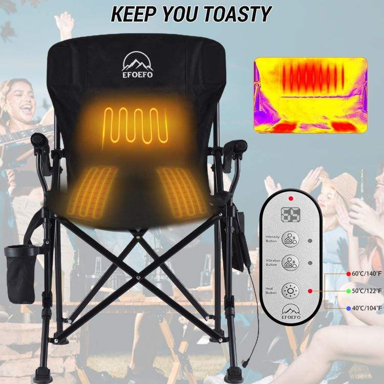 Heated Adventure Folding Chair™